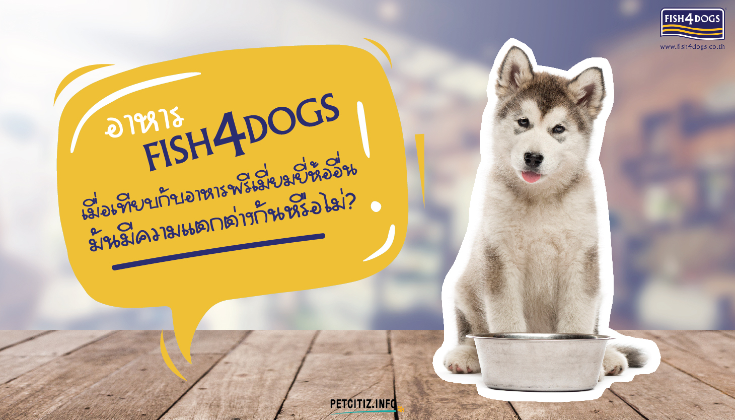 อาหารหมาคุณภาพดี